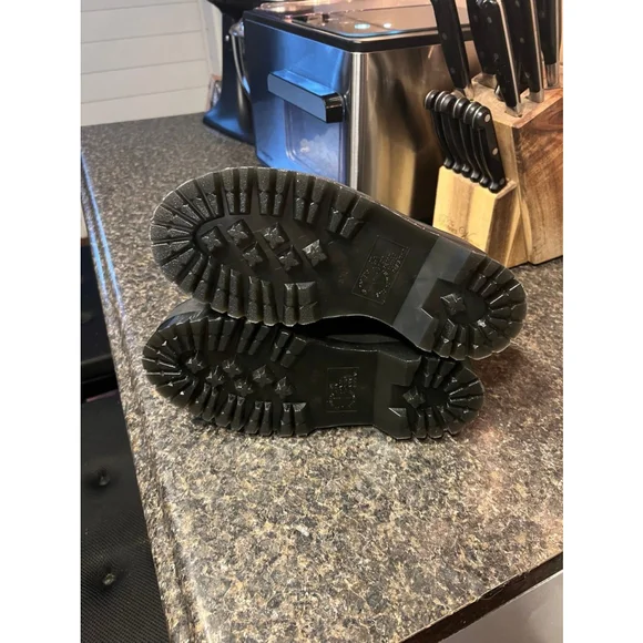 New Dr. Martens Distressed Chelsea Platform Boots - Picture 8 of 10